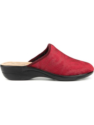 Muya Iyara Ortopedik Taban Kapalı Kışlık Kadın Ev Terliği