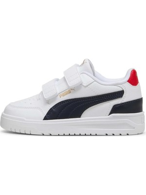 Puma Shuffle Downtown Beyaz Çocuk Günlük Ayakkabı