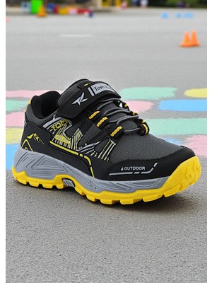 Khayt Ferrex Su ve Soğuk Dayanıklı Kaymaz Taban Kışlık Unisex Çocuk Spor Ayakkabı