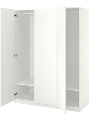 Pax Gardırop, Beyaz, 150X60X201 cm