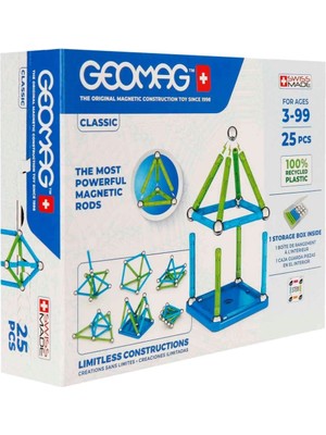 Bfs   Geomag Classic Manyetik Zeka Oyunu 25 Parça S02000275