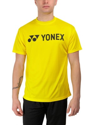 Yonex LB0024 Erkek Sarı Spor Tişört