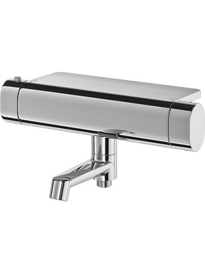 Banyo Bataryası, Krom Kaplama, 150 Mm, Termostatik