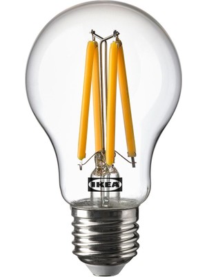 LED Ampul E27, Işık Rengi: Sıcak Beyaz (2700 Kelvin), 470 Lm