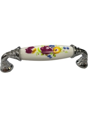 Klasik Silindir Kulp Krom 96 mm