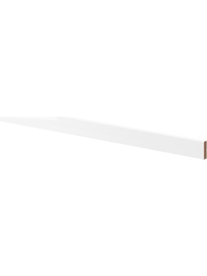 Dekoratif Şerit, Parlak Cila Beyaz, 221 cm