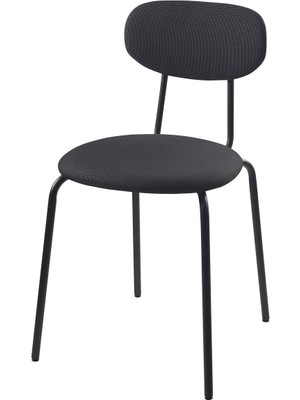 Döşemeli Sandalye, Remmarn Siyah-Koyu Gri