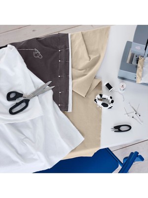 Kesilmiş Kumaş, Beyaz, 150X300 cm