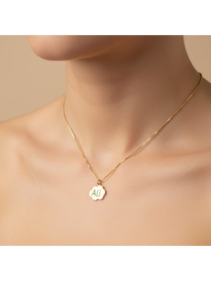 TabiTela 14 ayar altın kolye ucu Ali GM9341 1 gr