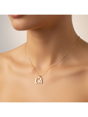 TabiTela 8 ayar altın kolye ucu A&U GM10165 1 gr