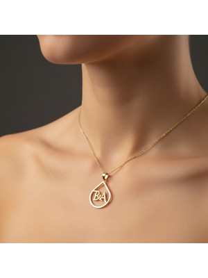 TabiTela 8 ayar altın kolye ucu A&B GM9944 1 gr