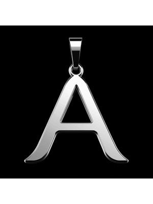 TabiTela 925 Ayar gümüş kolye Harf A   SM9418