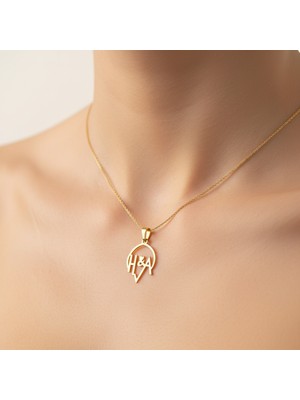 TabiTela 14 ayar altın kolye ucu A&H GM10048 1 gr