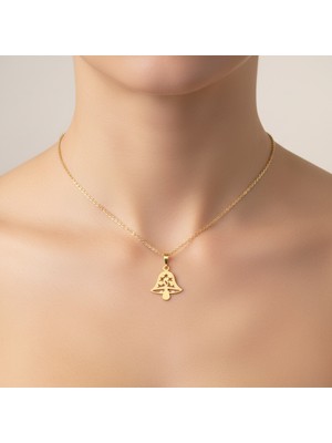 TabiTela 8 ayar altın kolye ucu zil GM9225 1 gr