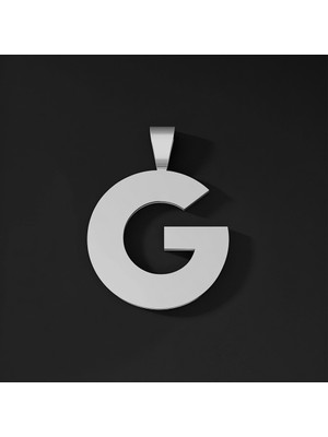 TabiTela 925 Ayar gümüş kolye Harf G   SM9673