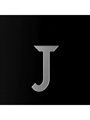 TabiTela 925 Ayar gümüş kolye Harf J   SM9722