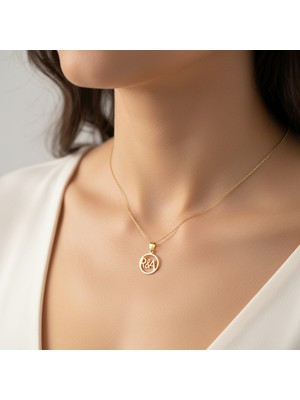 TabiTela 8 ayar altın kolye ucu A&R GM10132 1 gr