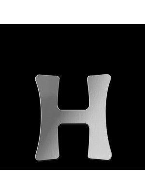 TabiTela 925 Ayar gümüş kolye Harf H   SM9690