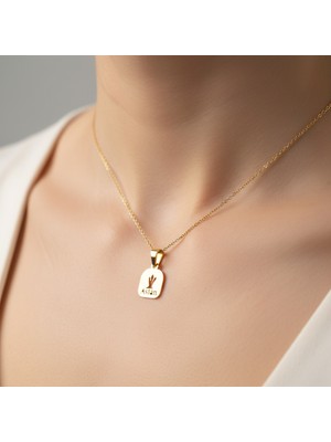 Tabitela 14 Ayar Altın Kolye Ucu Aslan GM9539 0.5 gr