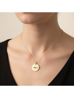 TabiTela 14 ayar altın kolye ucu M&G GM9866 1 gr