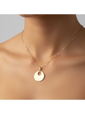 TabiTela 14 ayar altın kolye ucu Asya GM9546 1 gr