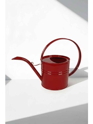 Ella 1 Litre Metal Çiçek Saksı Sulama Kabı - Modern Dekoratif Çok Amaçlı Sulak