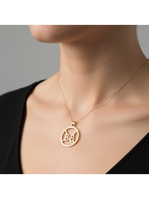 Tabitela 8 Ayar Altın Kolye Ucu B&b GM10233 1 gr