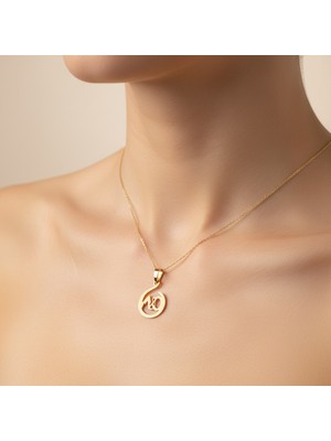 TabiTela 8 ayar altın kolye ucu M&O GM9913 1 gr