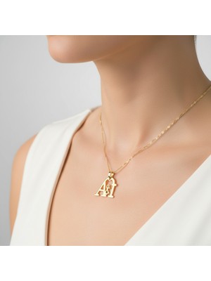 Tabitela 8 Ayar Altın Kolye Ucu A&ı GM10063 1 gr