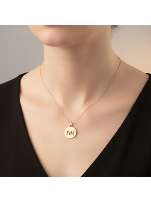 Tabitela 8 Ayar Altın Kolye Ucu F&m GM9796 0.5 gr