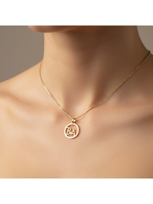 Tabitela 14 Ayar Altın Kolye Ucu A&b GM9939 0.5 gr