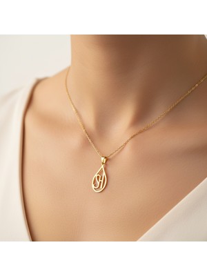 TabiTela 8 ayar altın kolye ucu SH GM9619 1 gr