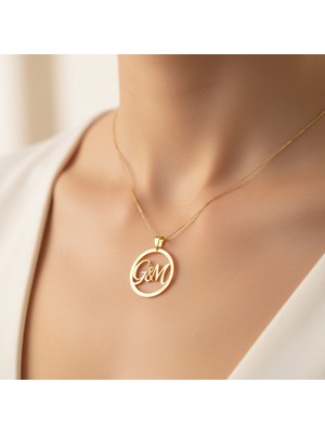 TabiTela 8 ayar altın kolye ucu M&G GM9868 0.5 gr