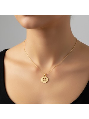 Tabitela 8 Ayar Altın Kolye Ucu Aslan GM9540 0.5 gr