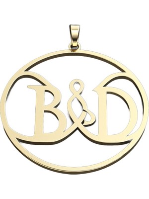 Tabitela 8 Ayar Altın Kolye Ucu B&d GM10252 0.5 gr