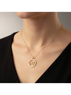 TabiTela 8 ayar altın kolye ucu A&D GM9965 0.5 gr