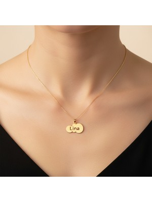 TabiTela 8 ayar altın kolye ucu Lina GM9563 0.5 gr