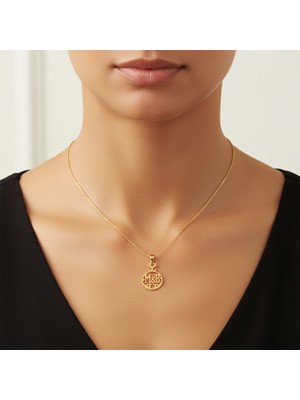 Tabitela 8 Ayar Altın Kolye Ucu M&b GM9831 0.5 gr