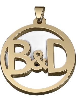 TabiTela 14 ayar altın kolye ucu B&D GM10250 0.5 gr