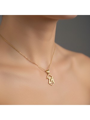 TabiTela 8 ayar altın kolye ucu ZH GM9631 0.5 gr