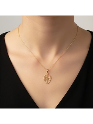 Tabitela 14 Ayar Altın Kolye Ucu M&b GM9842 0.5 gr