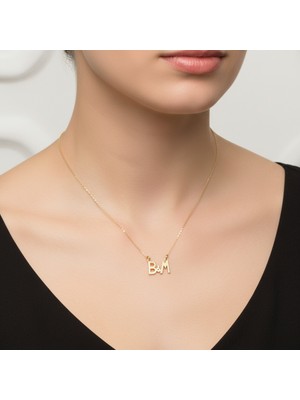 Tabitela 8 Ayar Altın Kolye Ucu M&b GM9841 0.5 gr