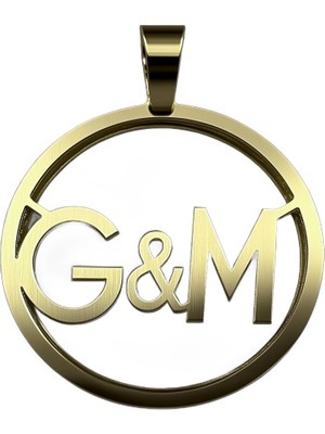 Tabitela 8 Ayar Altın Kolye Ucu M&g GM9876 0.5 gr