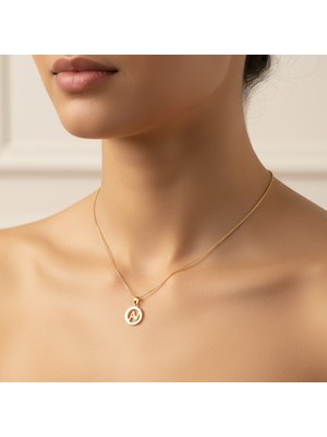 TabiTela 8 ayar altın kolye ucu A&W GM10194 1 gr