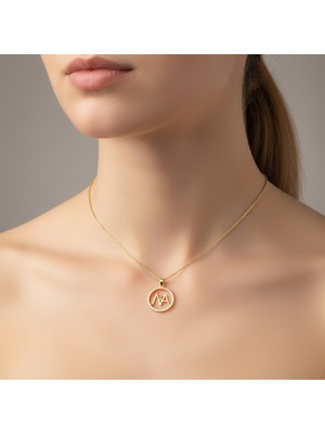 Tabitela 14 Ayar Altın Kolye Ucu A&m GM9732 0.5 gr