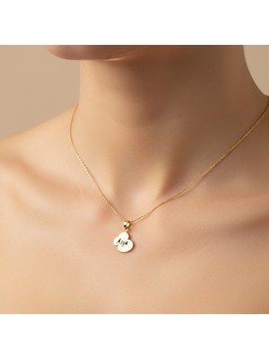 TabiTela 8 ayar altın kolye ucu Asya GM9545 1 gr