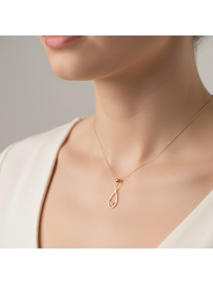 Tabitela 8 Ayar Altın Kolye Ucu M&c GM9860 0.5 gr