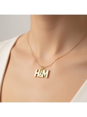 Tabitela 8 Ayar Altın Kolye Ucu M&h GM9893 1 gr