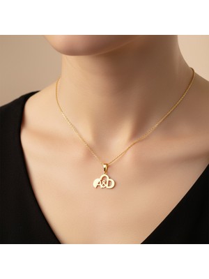 TabiTela 8 ayar altın kolye ucu A&D GM9983 0.5 gr