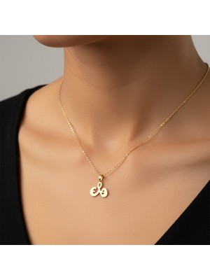 TabiTela 8 ayar altın kolye ucu A&E / Æ GM9992 0.5 gr